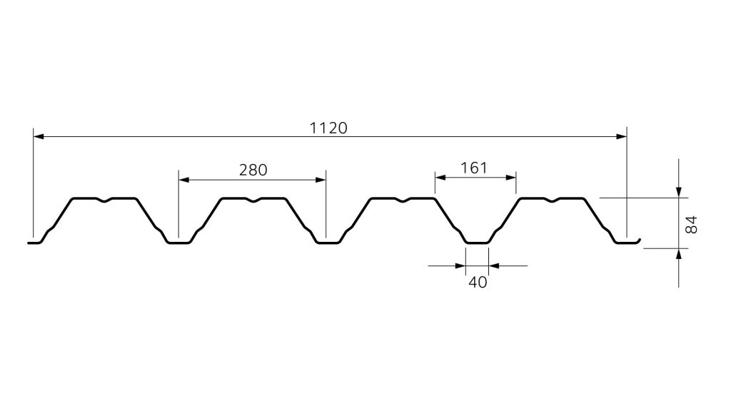 Trapezblech – 85-280